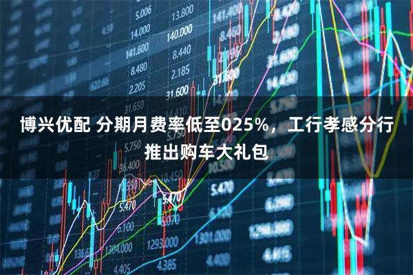 博兴优配 分期月费率低至025%，工行孝感分行推出购车大礼包