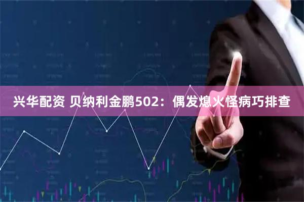 兴华配资 贝纳利金鹏502：偶发熄火怪病巧排查